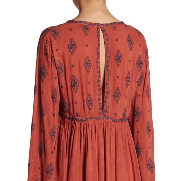🆕️Free People Diamond Embroidered Tunic - Picture 5 of 8
